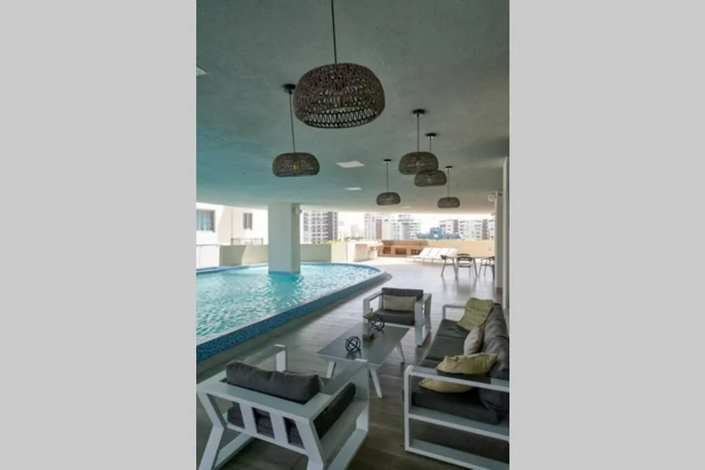 Escape Apartments, Balcony, Pool, Gym & Spa In La Julia Santo Domingo 0*,  Den Dominikanske Republik