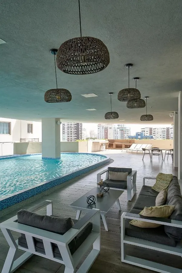Escape Apartments, Balcony, Pool, Gym & Spa In La Julia Santo Domingo 0*,  Den Dominikanske Republik